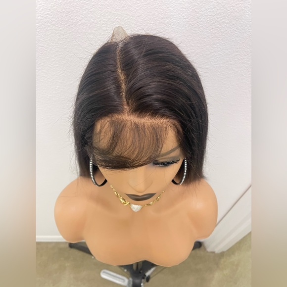 Raw Top Quality Virgin Human Hair 16” 360 Lace Frontal - Picture 3 of 13